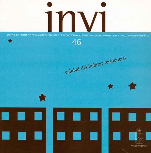 							Visualizar v. 18 n. 46 (2003): Calidad del Hábitat Residencial
						