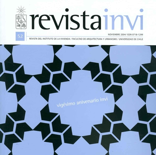 							Visualizar v. 19 n. 52 (2004): Vigésimo Aniversario INVI
						