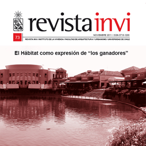 							View Vol. 26 No. 73 (2011): Habitat as the Expression of the Winners
						